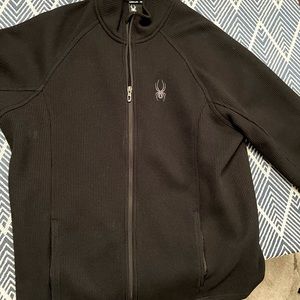 Spyder black jacket. Size L